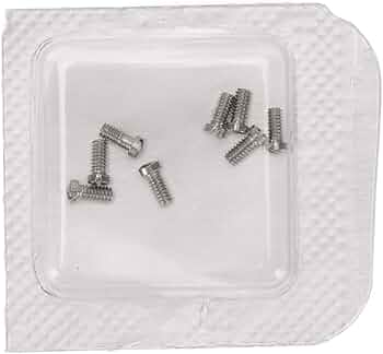 Amazon.co.jp: ステンレススチール製マイクロ時計修理ネジ、8本セット Amazon.co.jp: ステンレススチール製マイクロ時計修理ネジ、8本セット